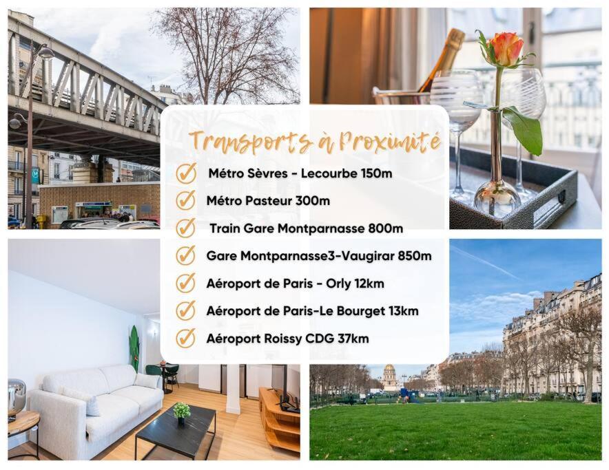 Le De Niro - Duplex -appartement 1 Chambre - Invalides-tour Eiffel-6 Personnes Appartamento